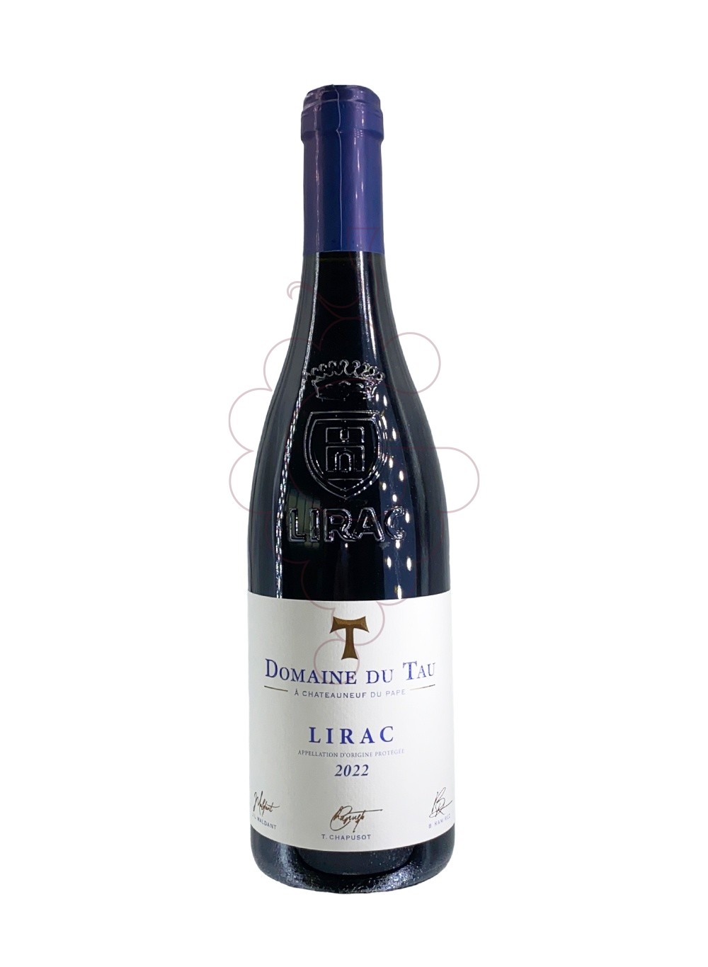Photo Domaine du tau lirac 2022 red wine