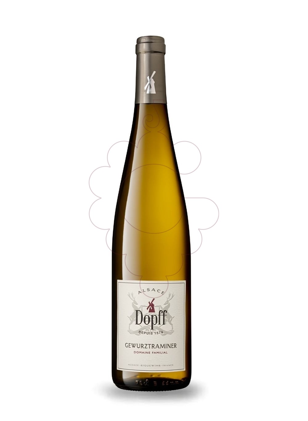 Photo Dopff Gewurztraminer Alsace white wine