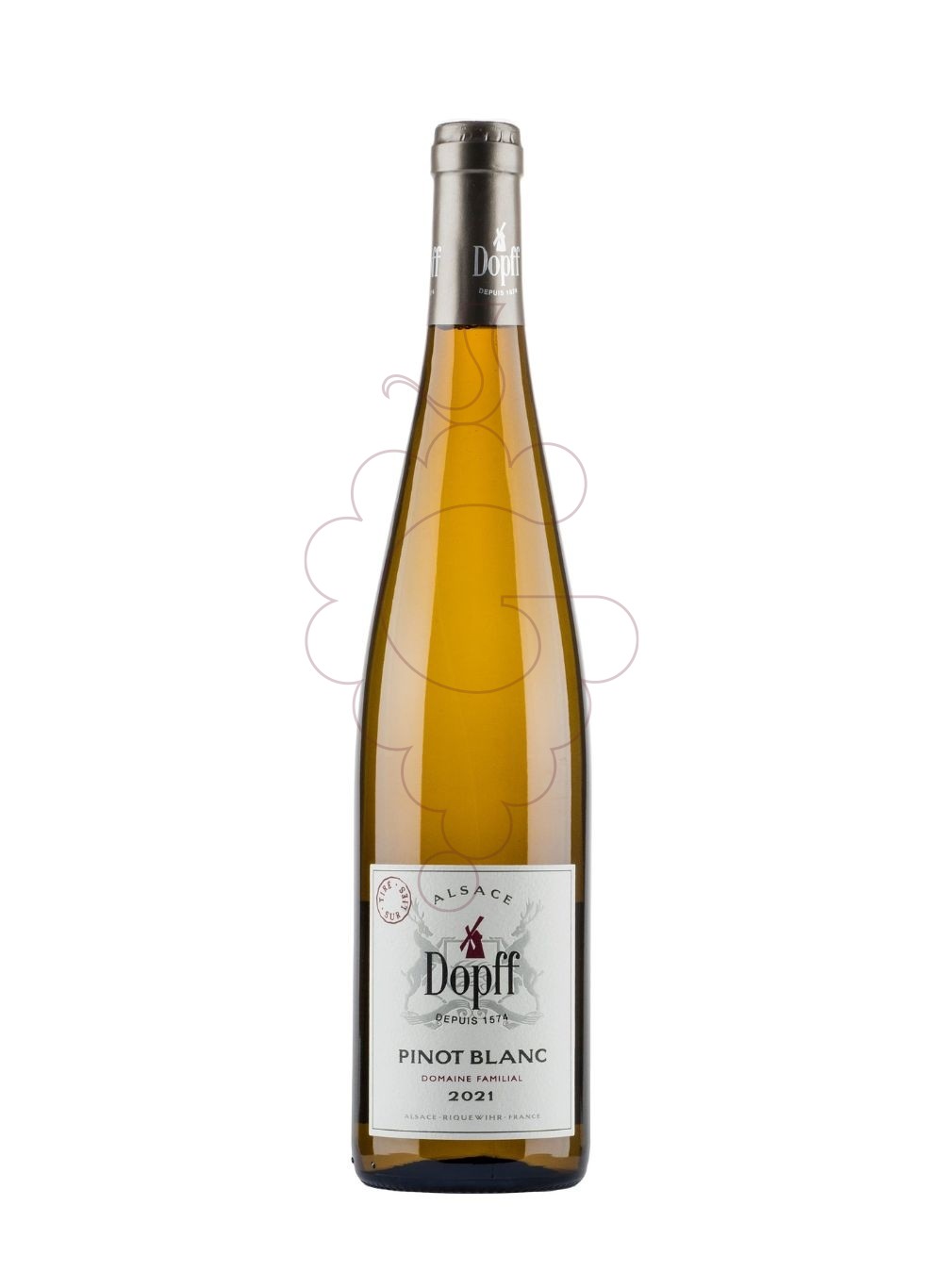 Photo Dopff Pinot Blanc Alsace white wine
