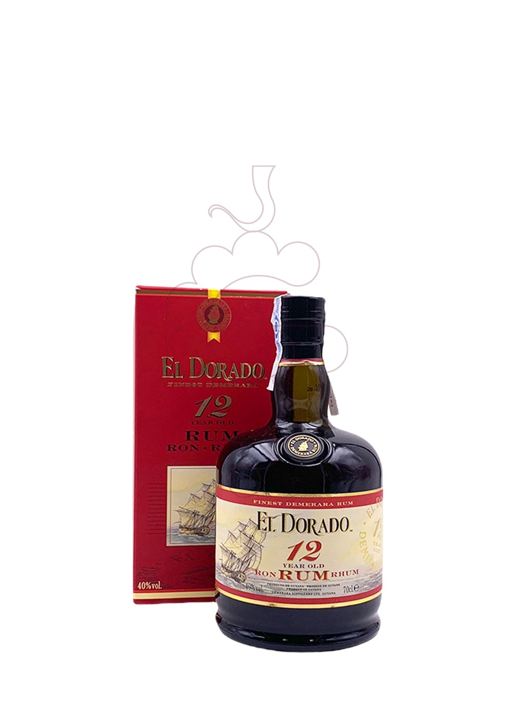 Photo Rum El Dorado Demerara 12 Years