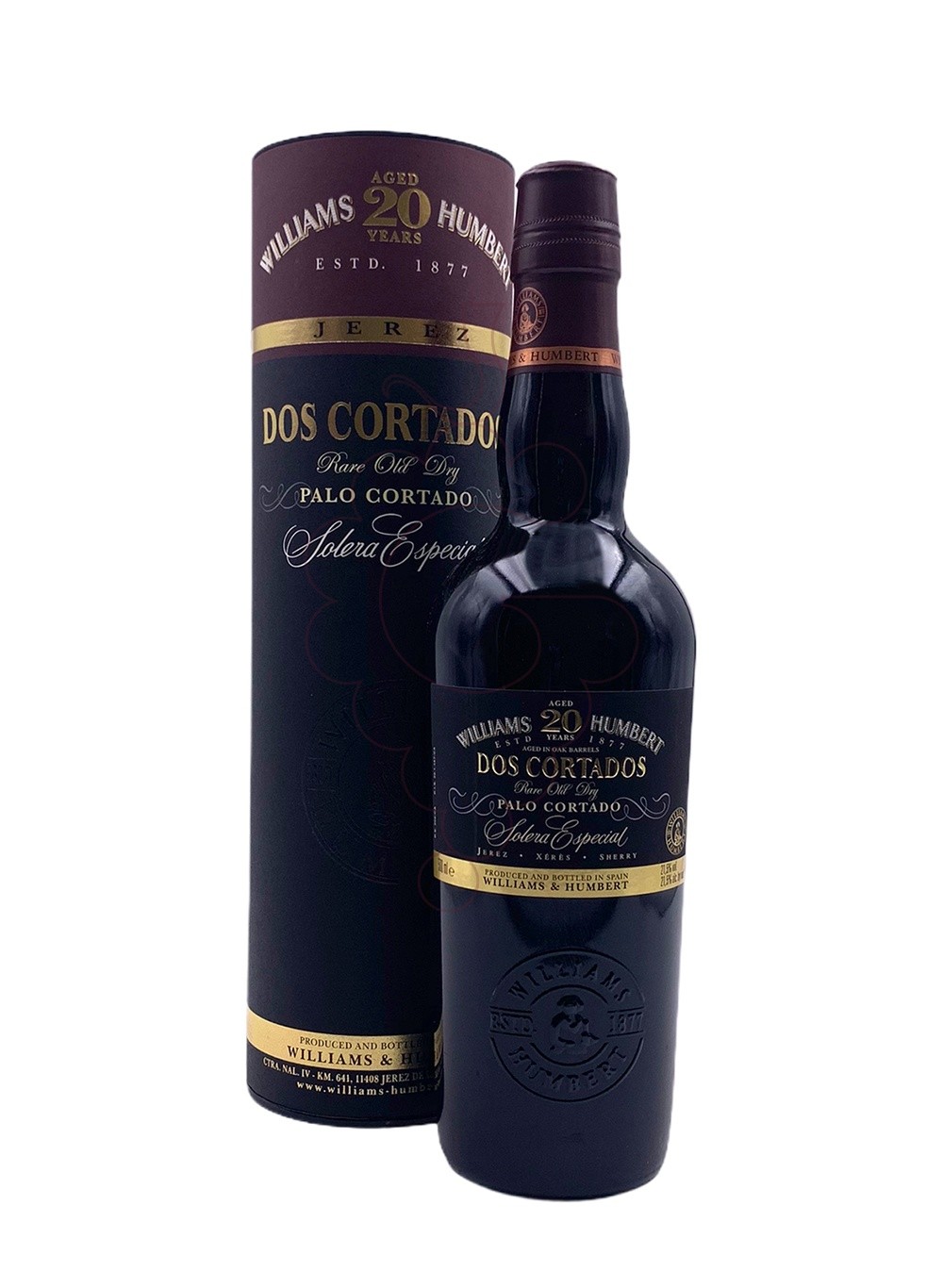 Photo Dos Cortados Palo Cortado 20 Years fortified wine