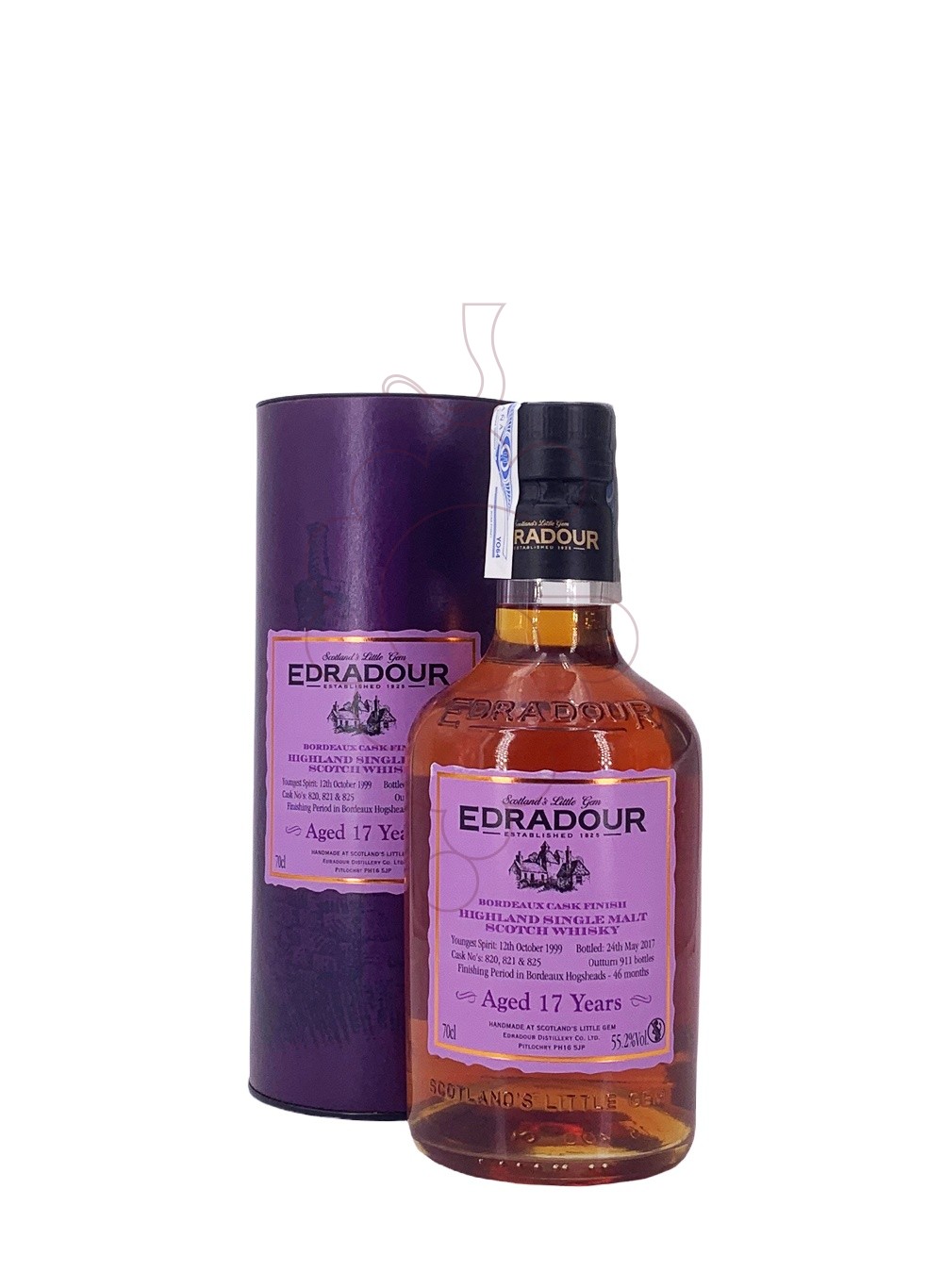 Photo Whisky Edradour Bordeaux Cask 17 Years