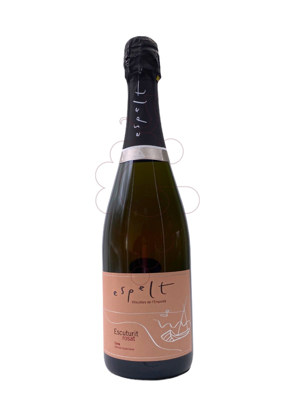 Photo Rosé Espelt Escuturit Brut sparkling wine
