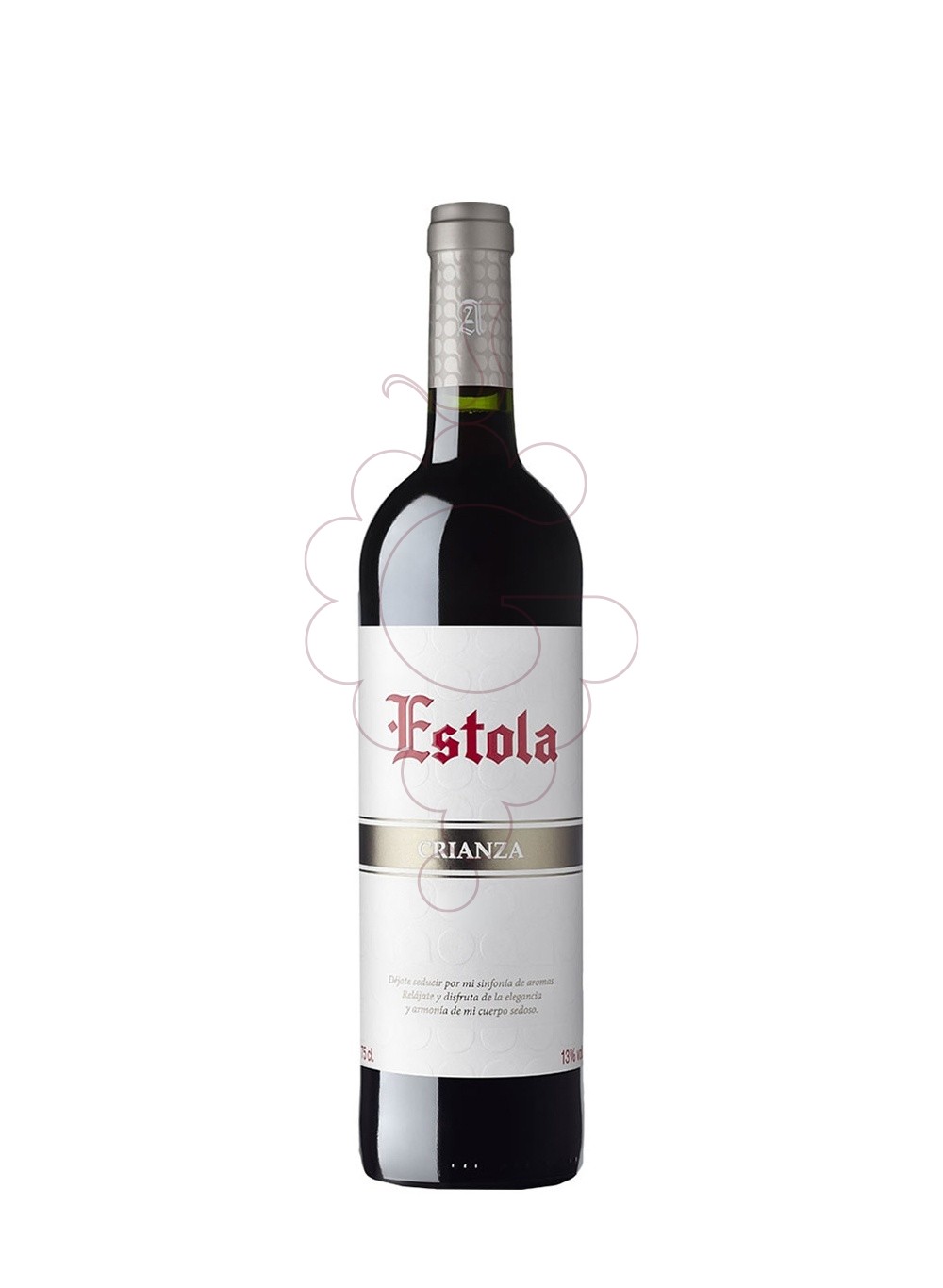 Photo Estola Crianza red wine