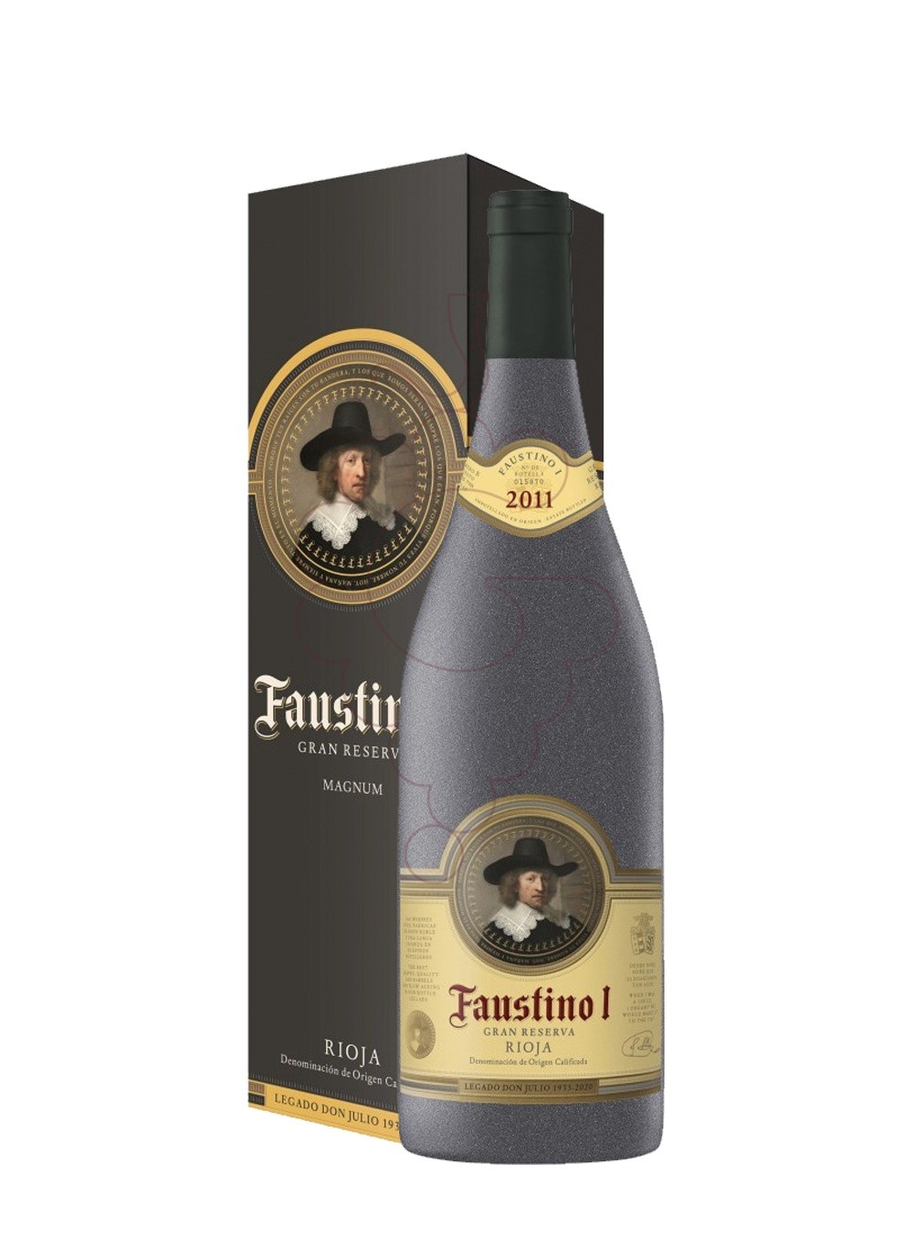 Photo Faustino i g.reserva magnum red wine