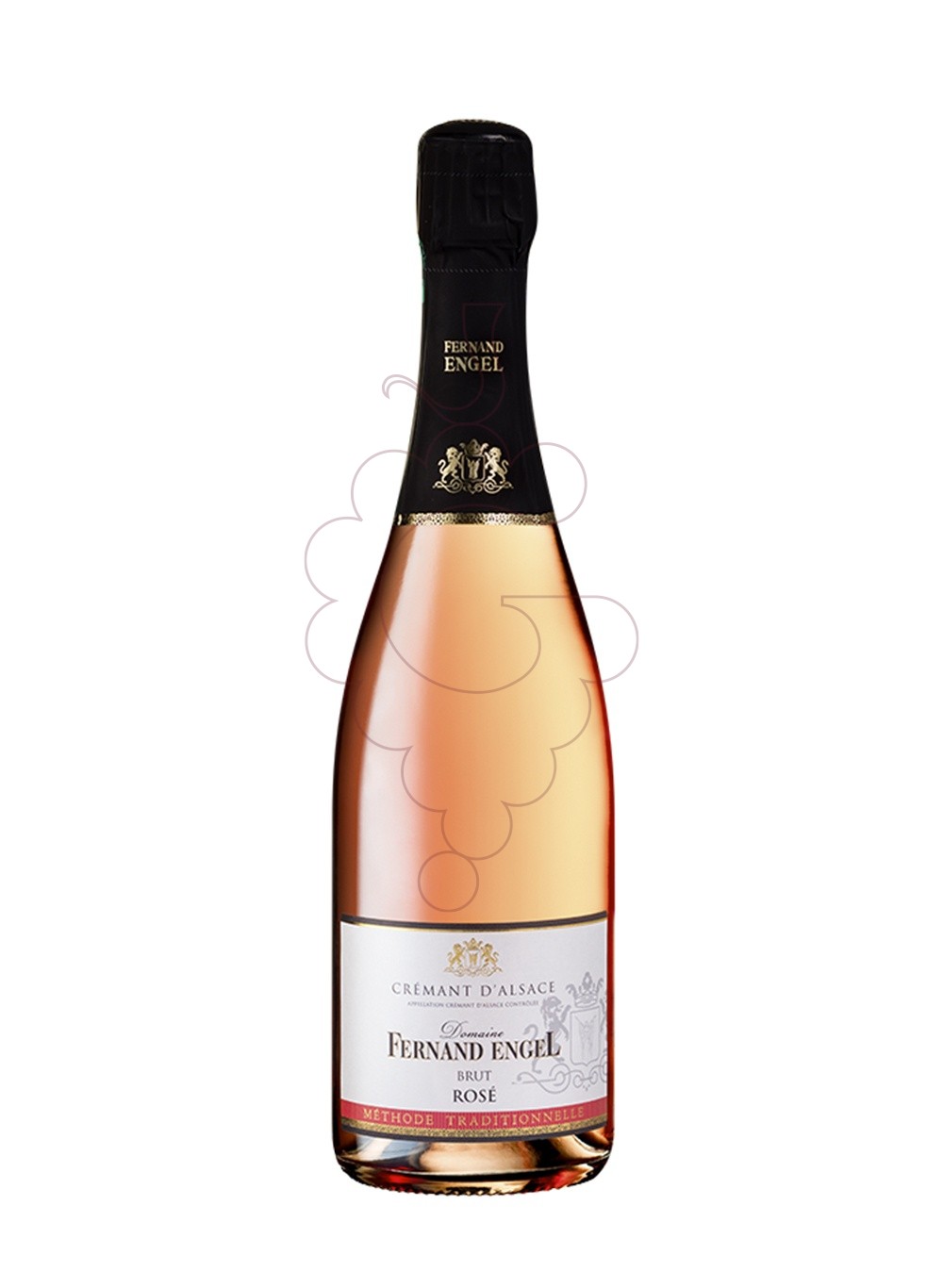 Photo Rosé Fernand Engel Crémant d'Alsace sparkling wine