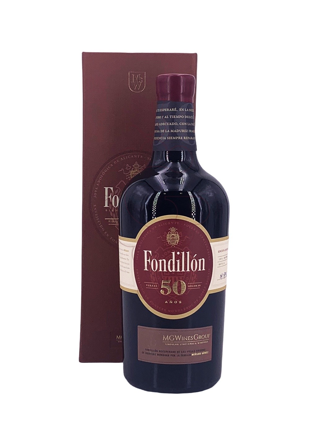 Photo Fondillón 50 Years fortified wine