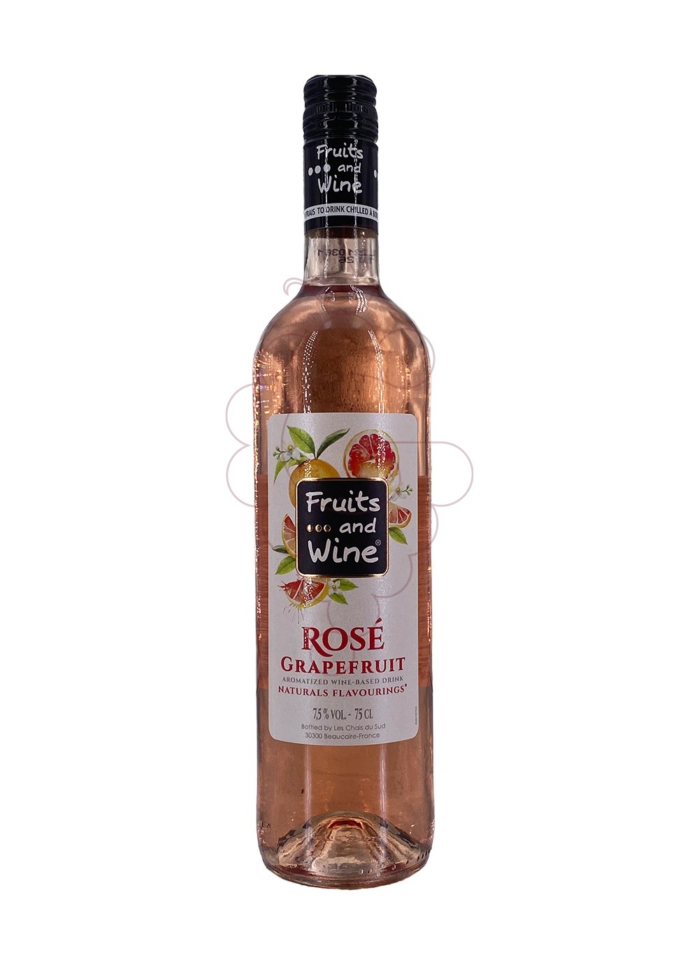 Photo Aperitif wine Fruits and Wine Rosé Pamplemouse