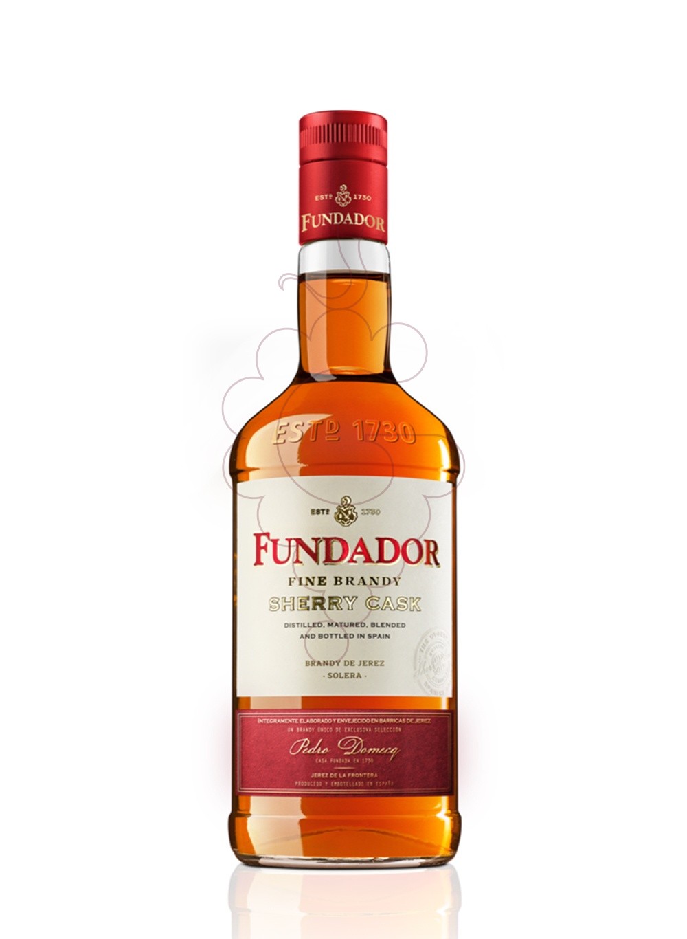 Photo Brandy Fundador sherry cask 70 cl