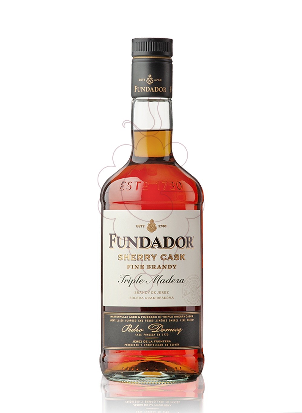 Photo Brandy Fundador sherry cask triple