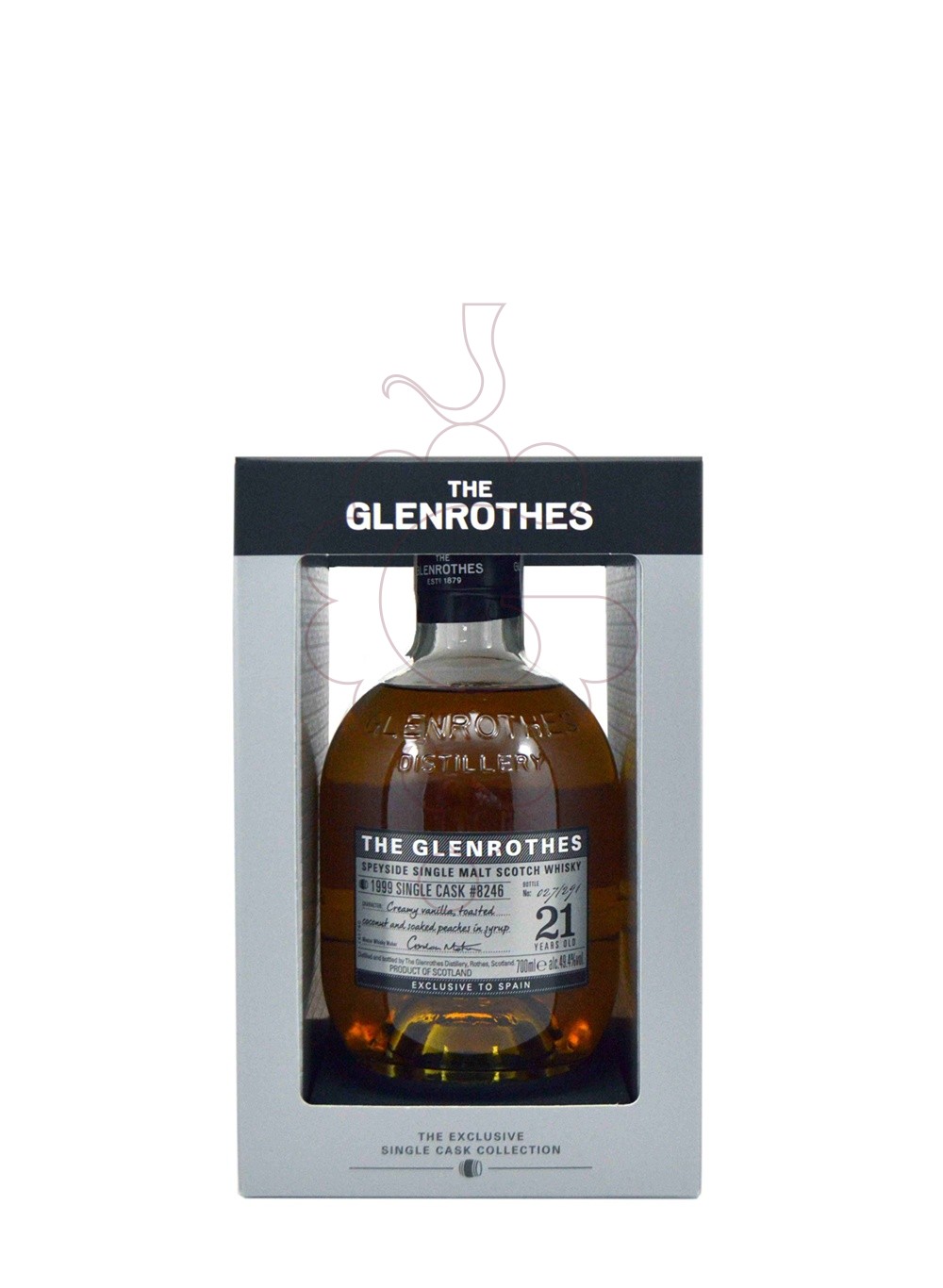 Photo Whisky Glen rothes 21 anys 70 cl