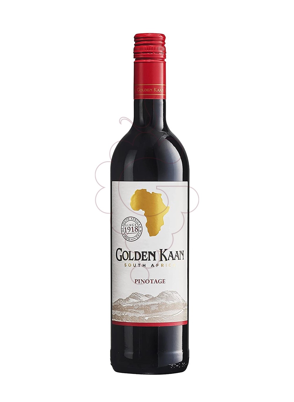 Photo Golden Kaan Pinotage red wine