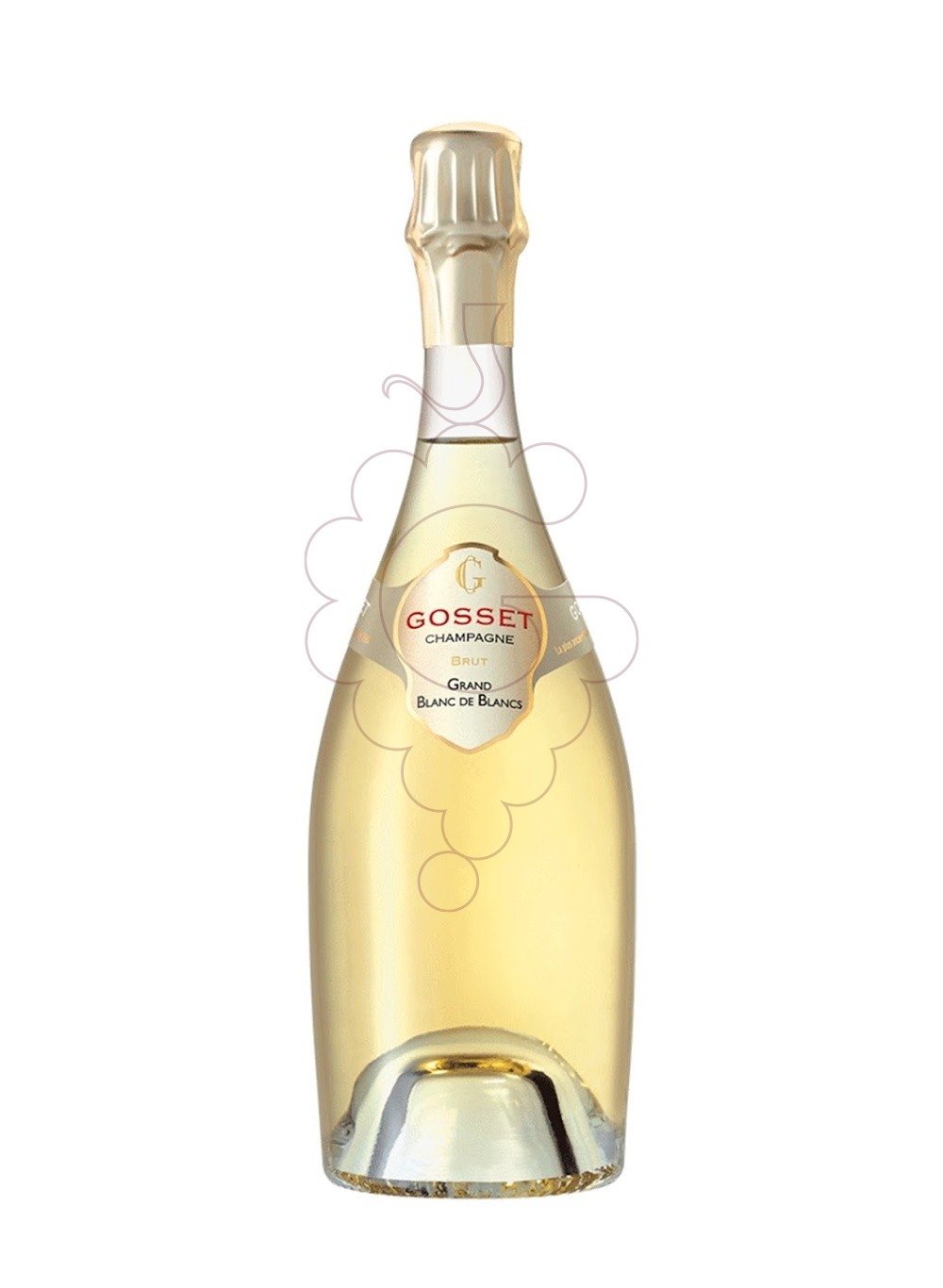 Photo Gosset grand blanc de blancs sparkling wine