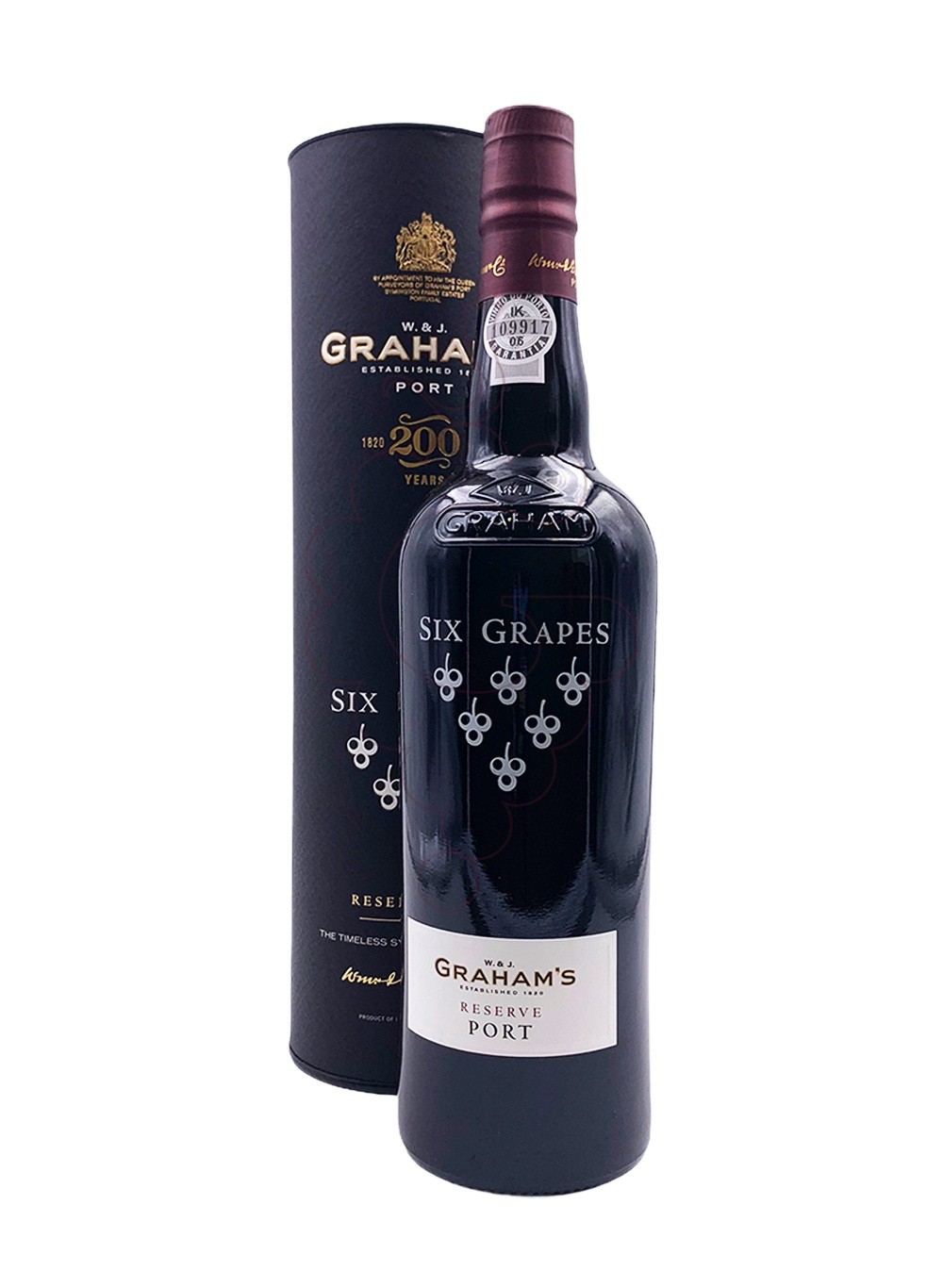 Photo Graham's Six Grapes fortified wine