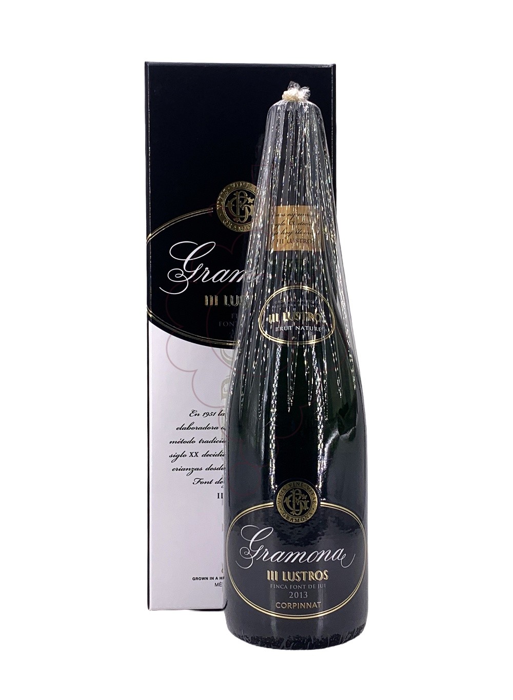 Photo Gramona III Lustros Brut Nature (Pack) sparkling wine