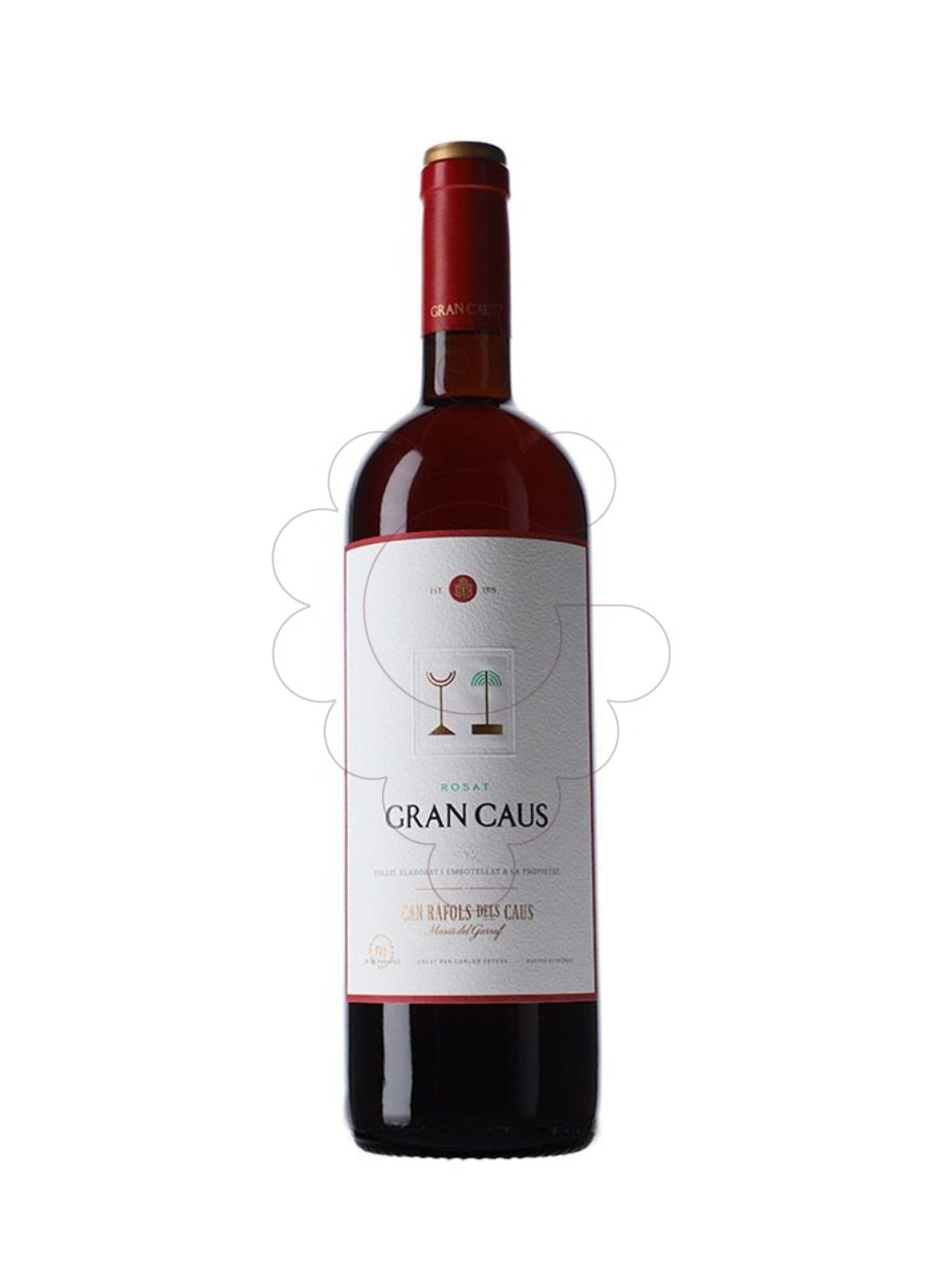 Photo Rosé Gran Caus rosé wine