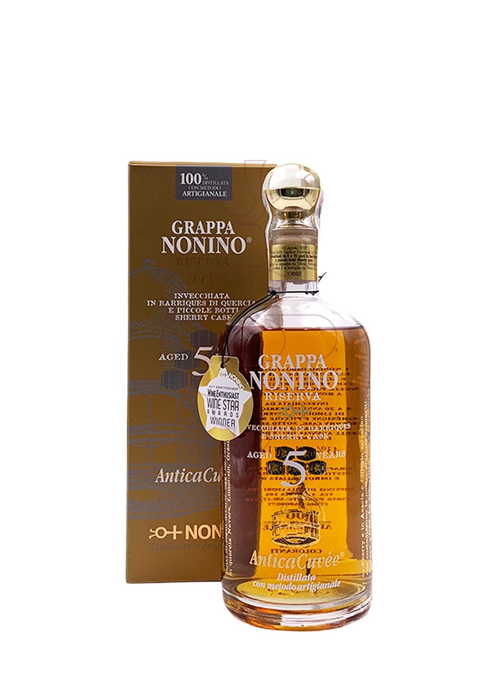 Photo Grappa Grappa Nonino Riserva 5 Years