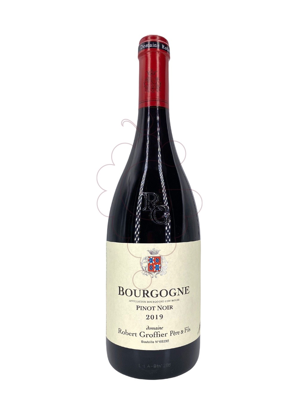 Photo Robert Groffier Bourgogne Pinot Noir red wine