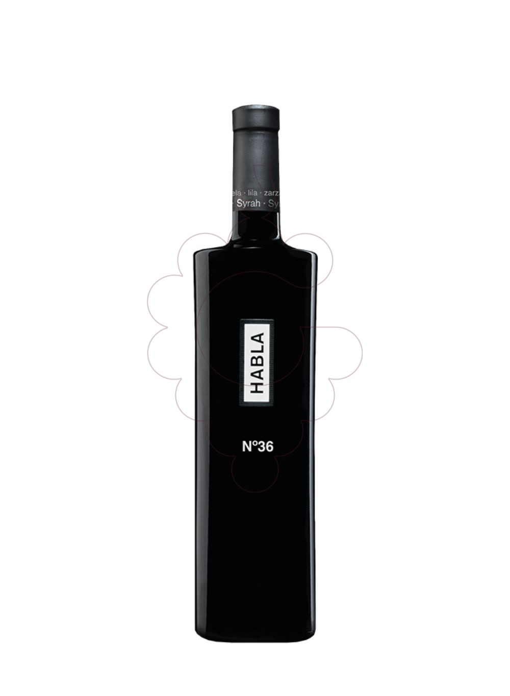 Photo Habla nº 36 Syrah  red wine