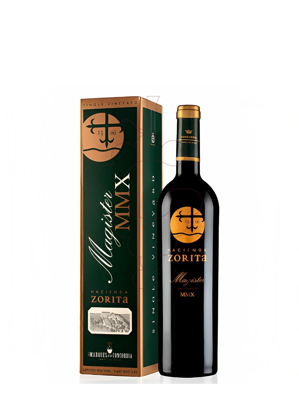 Photo Hacienda Zorita Magister MMX red wine