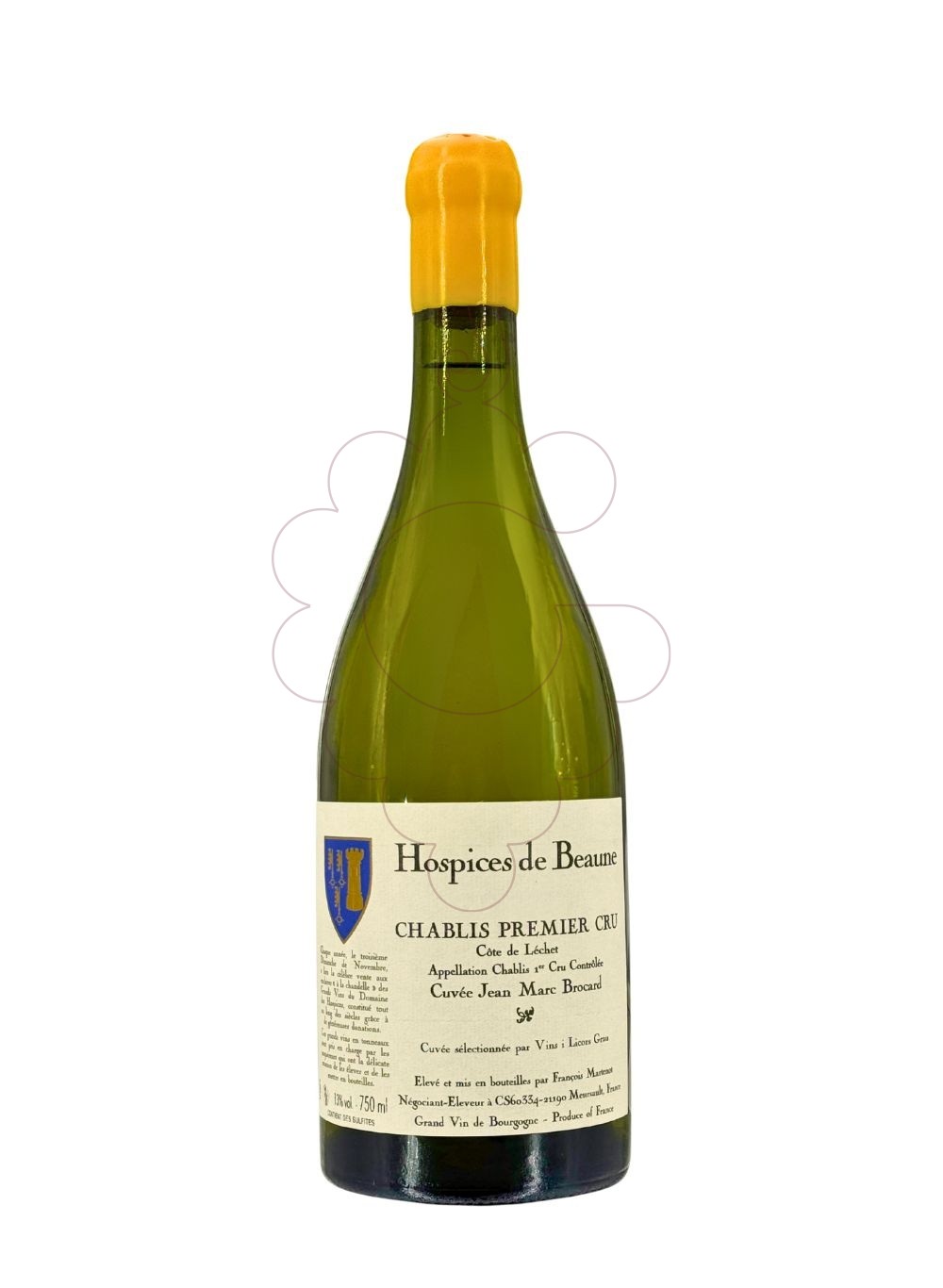Photo H.beaune chablis lechet magnum white wine