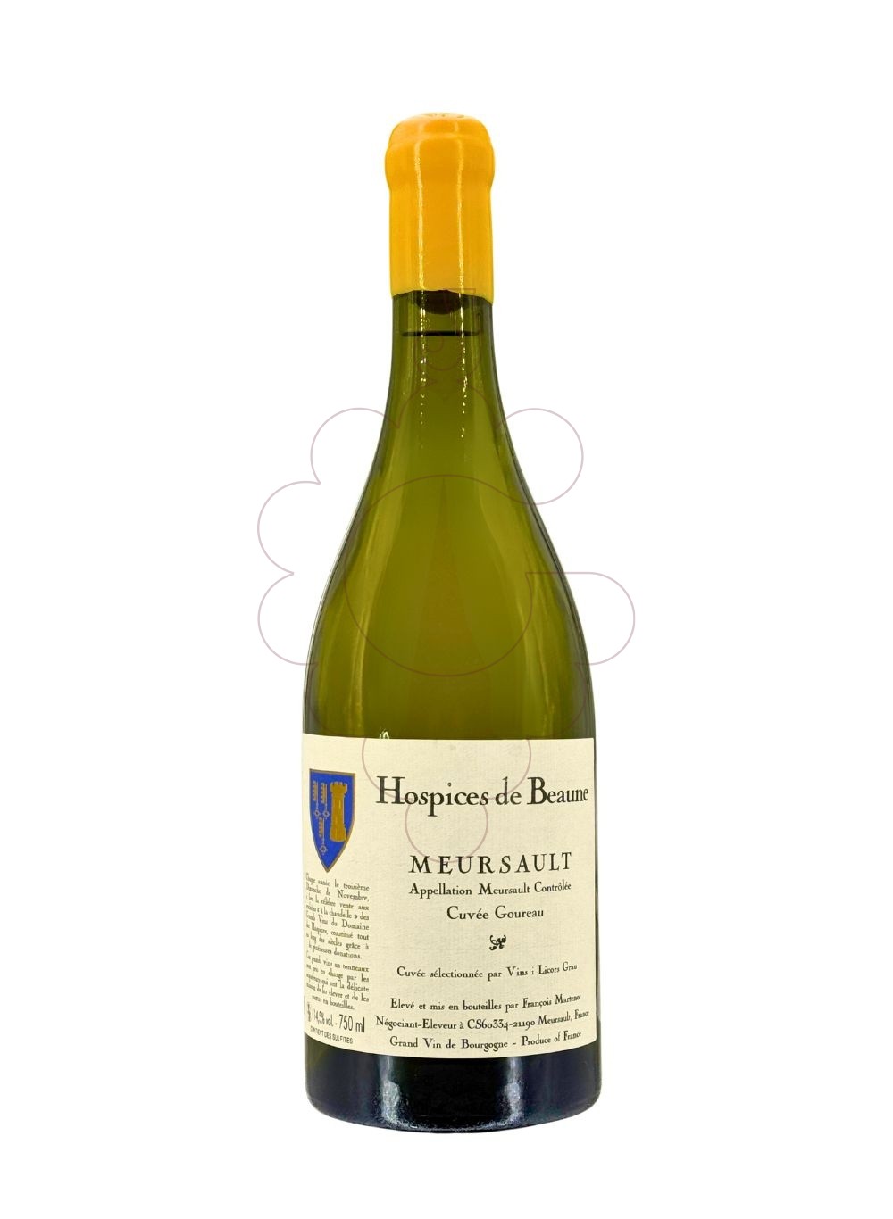 Photo H.beaune meursault gour magnum white wine
