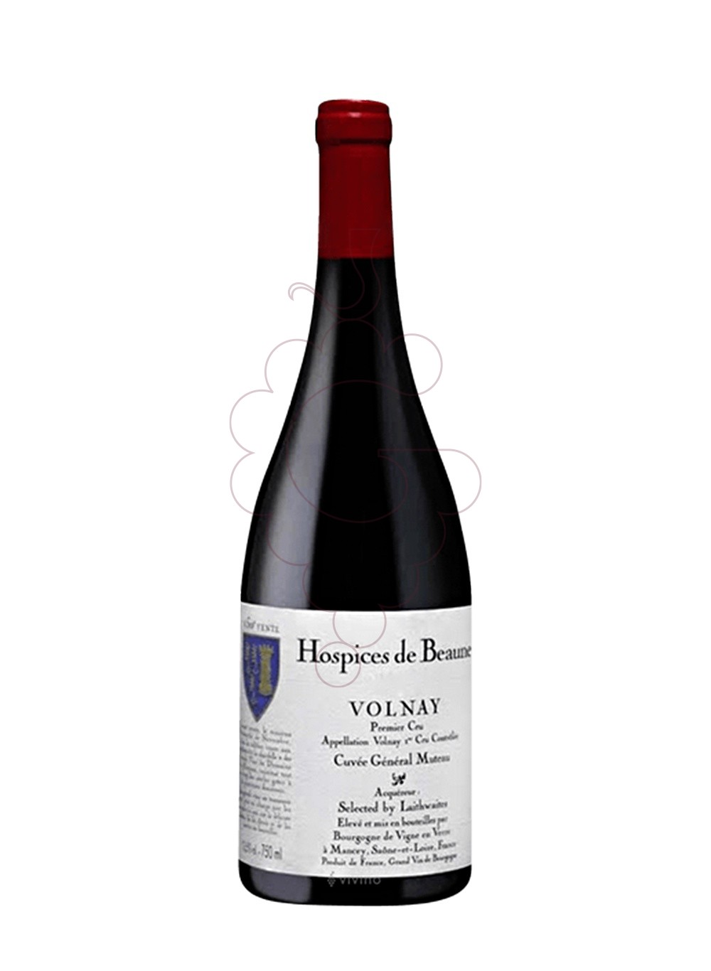 Photo F.Chauvenet Hospices de Beaune Volnay 1er Cru Cuvée Blondeau red wine