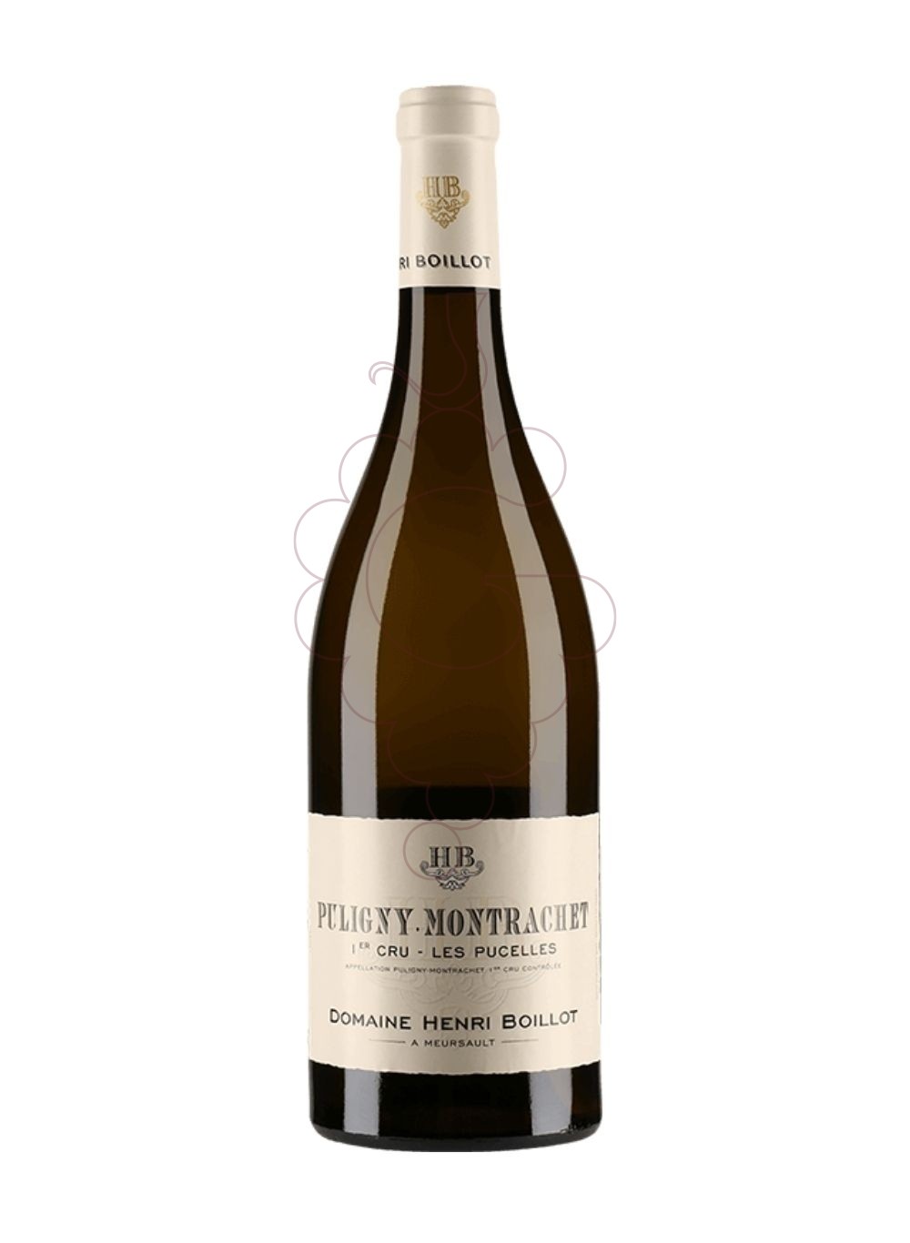 Photo Henri Boillot Puligny Montrachet 1er Cru Les Pucelles white wine