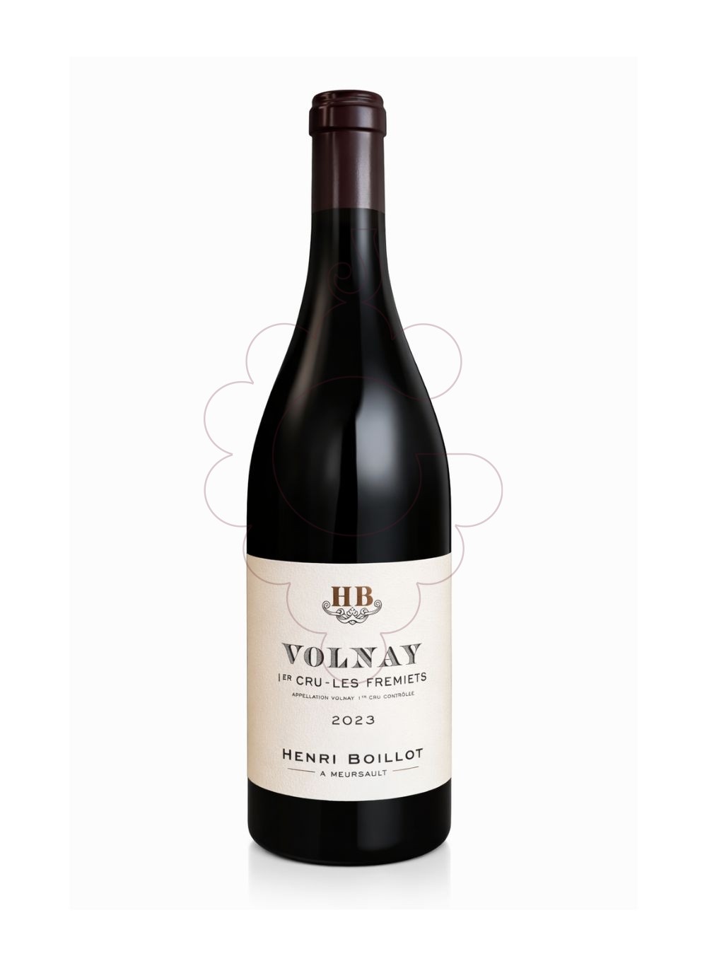 Photo Henri Boillot Volnay 1er Cru Les Fremiets red wine