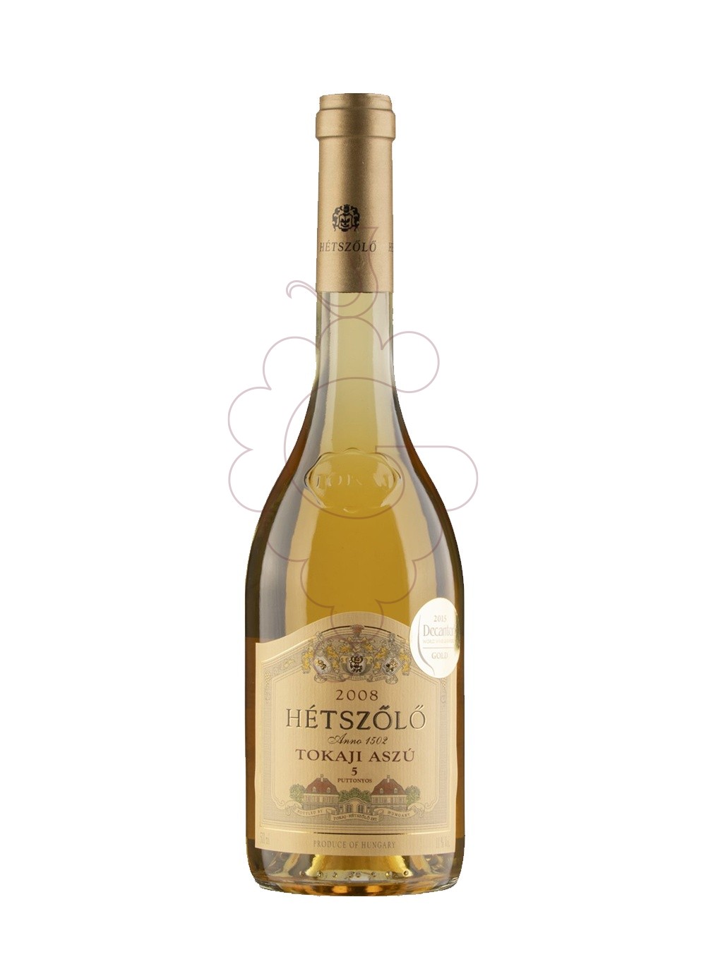 Photo Hetszolo Tokaji 5 Puttonyos fortified wine