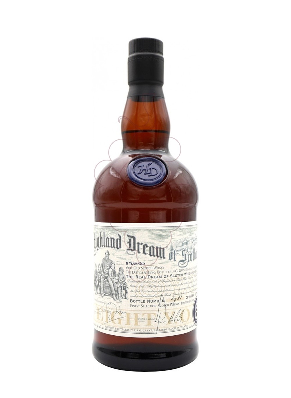 Photo Whisky Highland dream 8 anys 70 cl