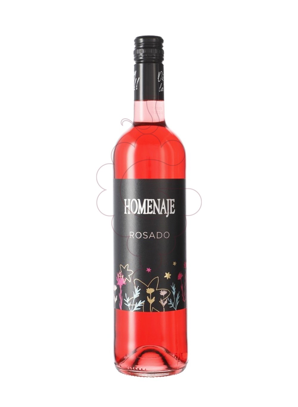 Photo Homenaje Rosat rosé wine