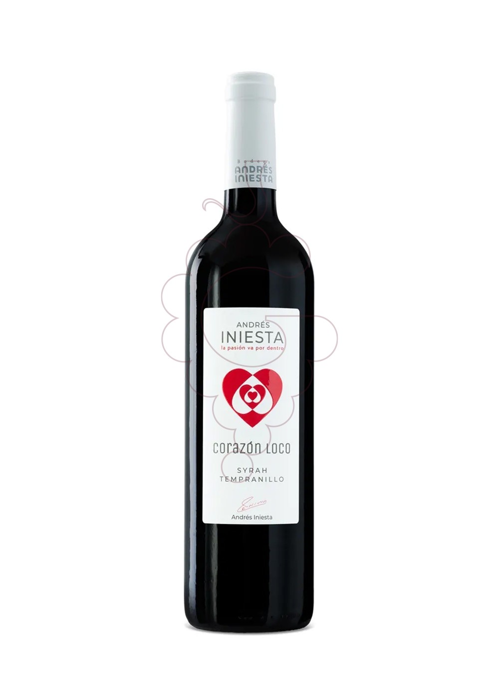 Photo Red Iniesta Corazon Loco red wine