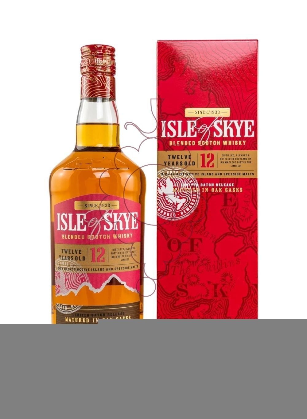 Photo Whisky Isle skye 12 anys 70 cl