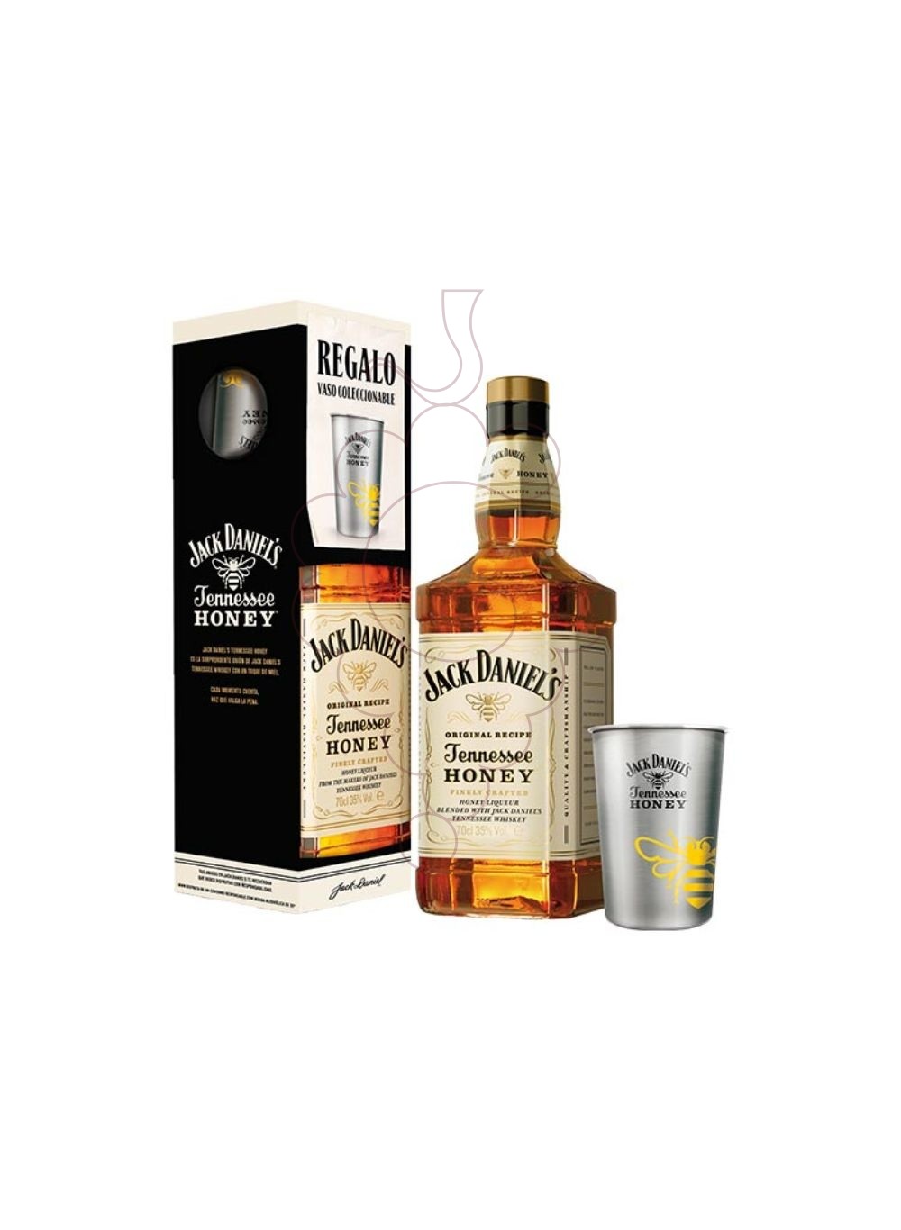 Photo Liqueur Jack Daniels Honey Metal Case