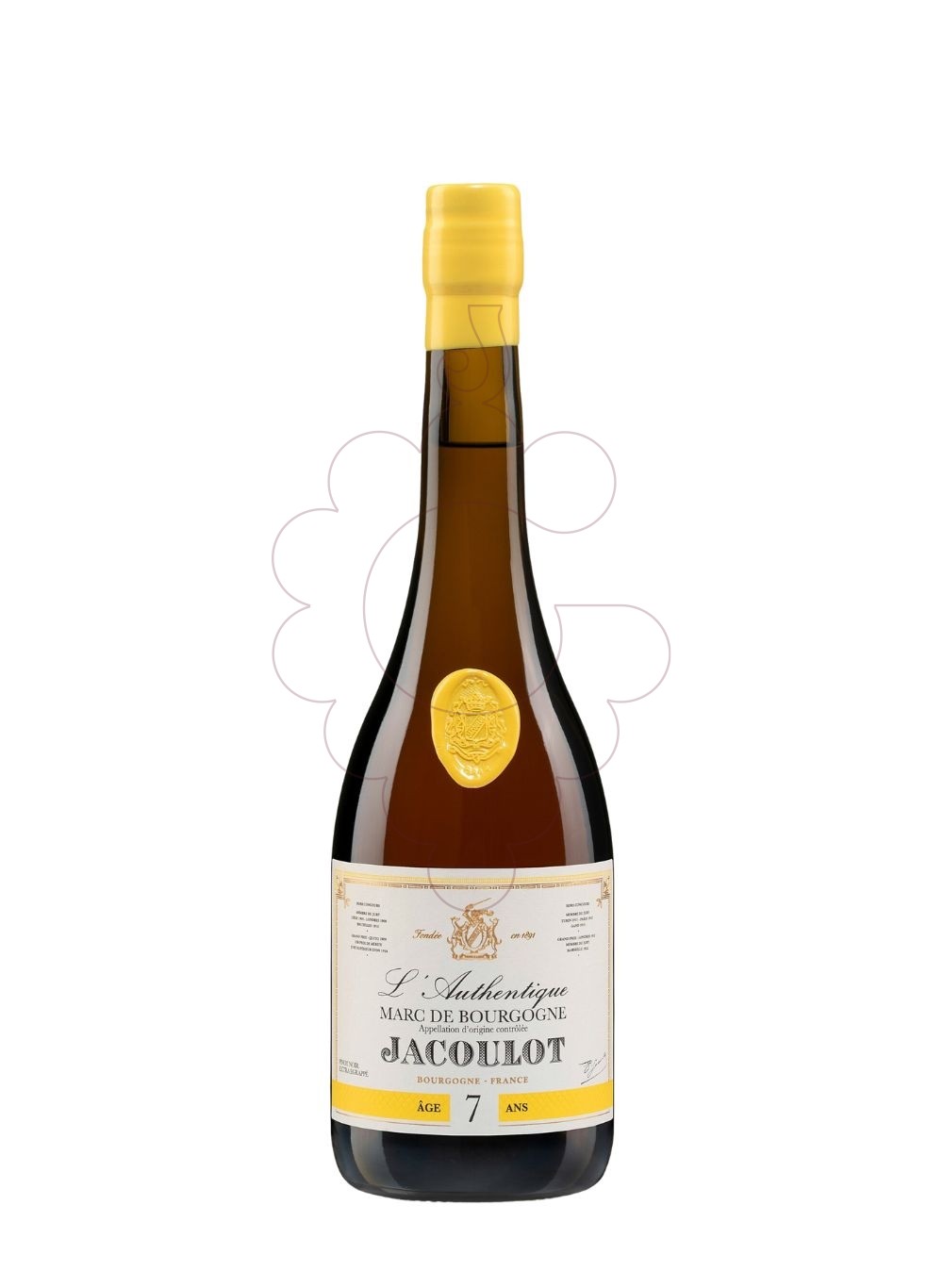 Photo Marc de Champagne Jacoulot L'Authentique Fine Marc de Bourgogne 7 Years