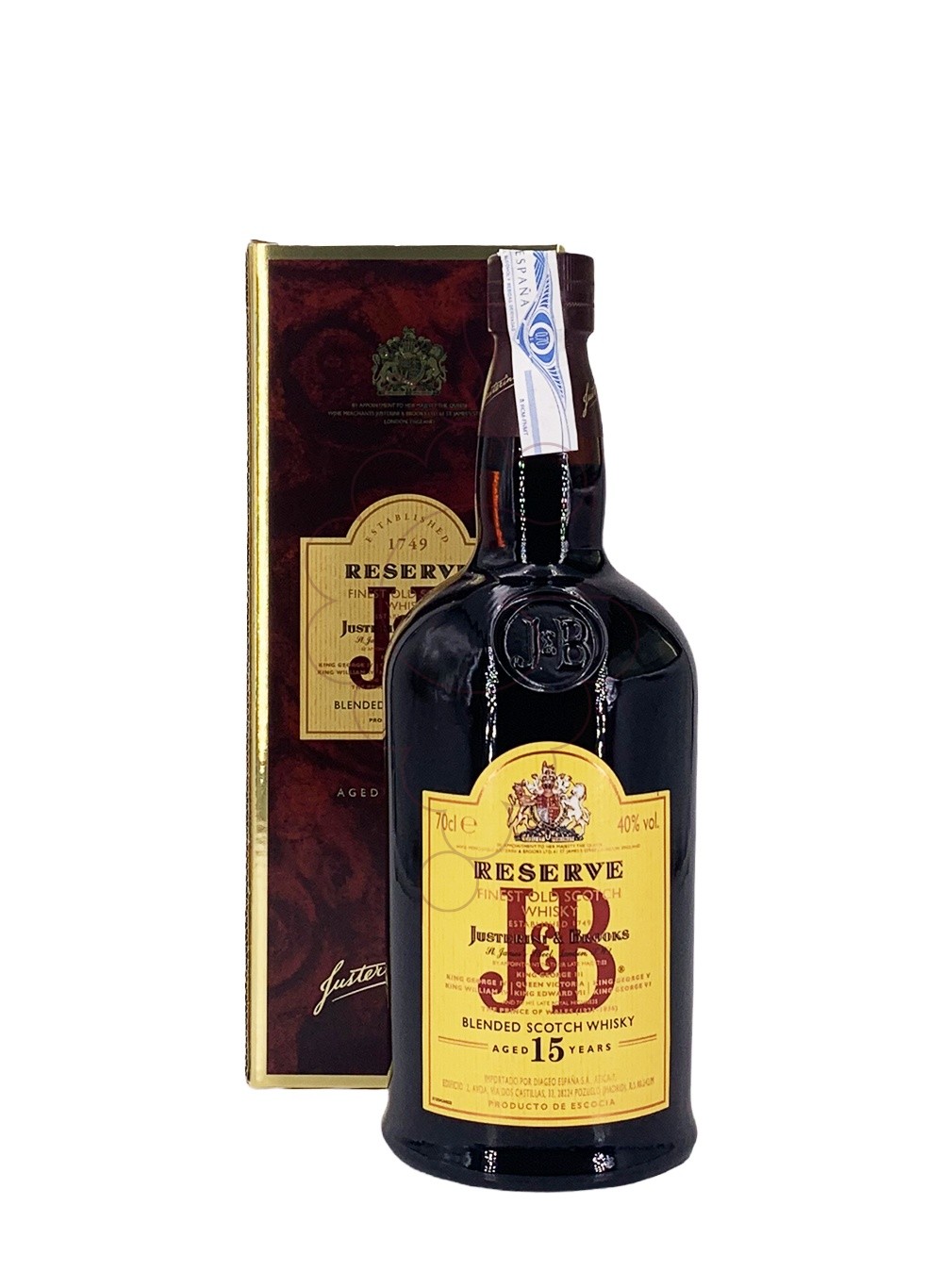 Photo Whisky J.B. 15 Years