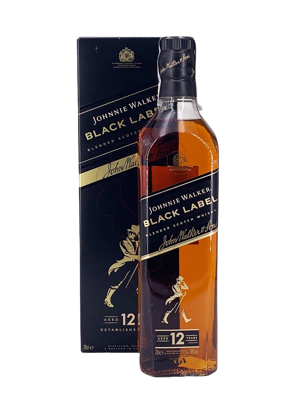 Photo Whisky Johnnie Walker Black Label non-refillable