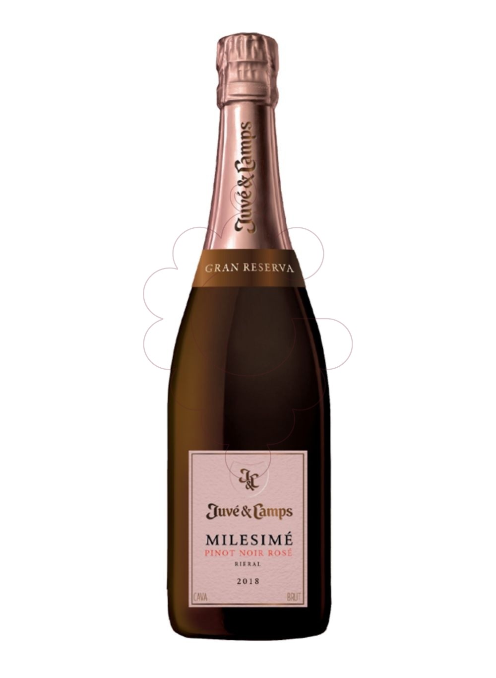 Photo Juve i Camps Milesime Pinot Noir Rosé sparkling wine