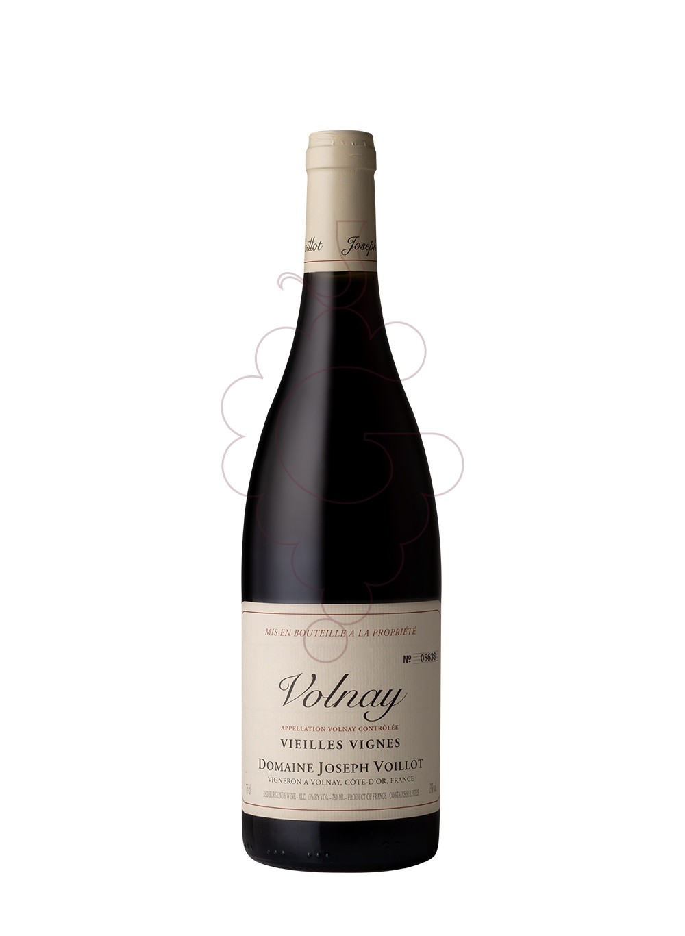 Photo Joseph Voillot Volnay Vieilles Vignes red wine