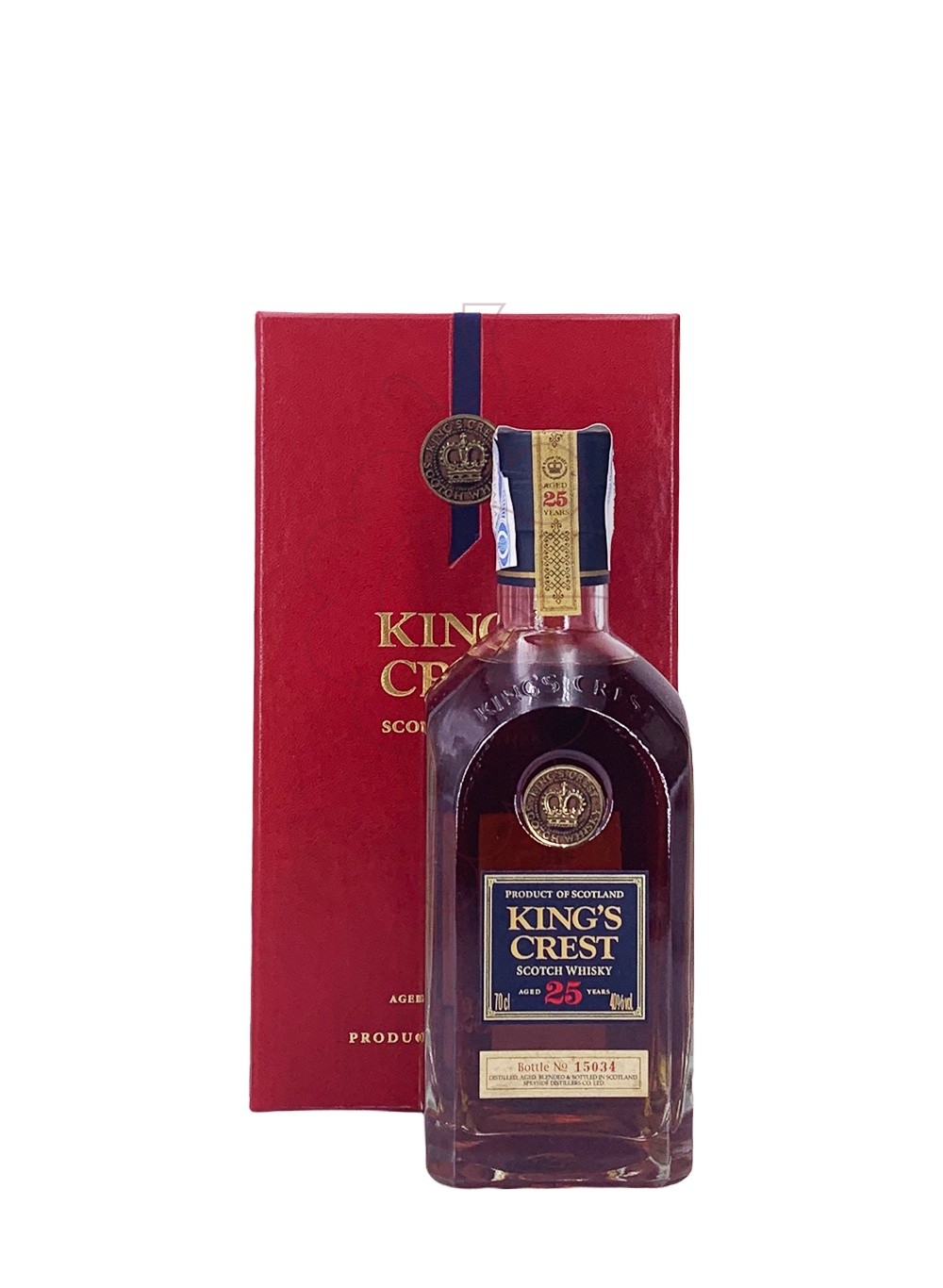 Photo Whisky King's Crest 25 Years