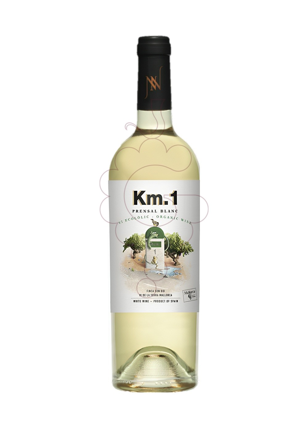 Photo Km.1 prensal blanc 2022 75 cl white wine