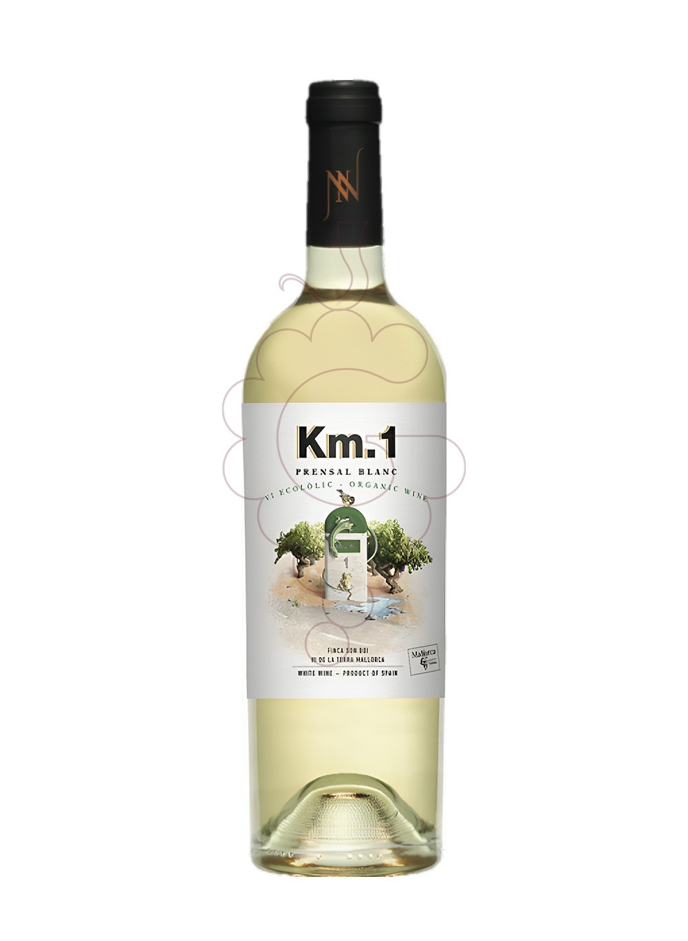 Photo Km.1 Prensal Blanc 2022 white wine