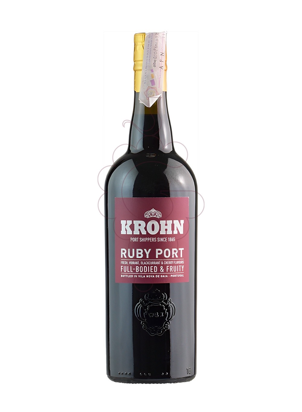 Photo Krohn ruby port 75 cl fortified wine