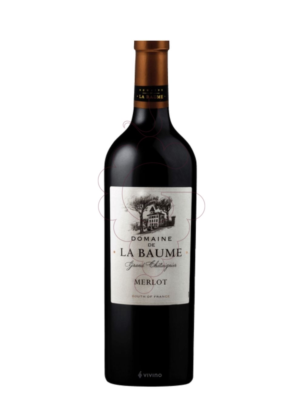 Photo La baume chataign merlot ng 22 red wine