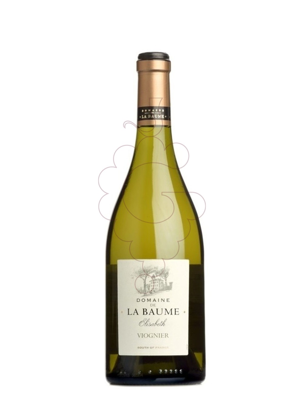Photo La Baume Elisabeth Viognier white wine