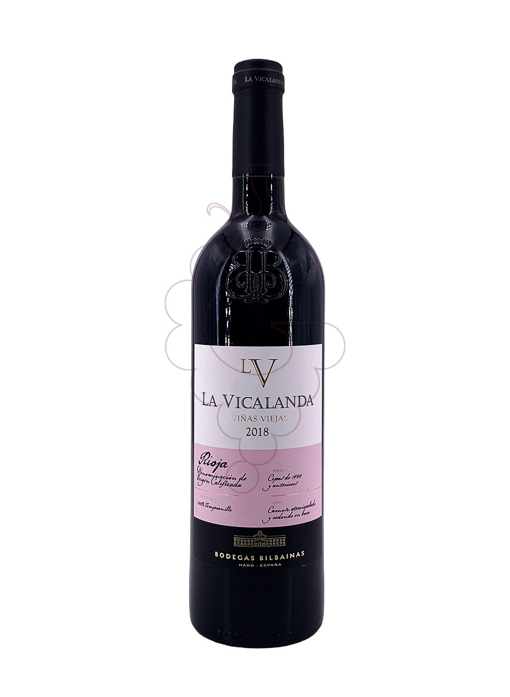 Photo La vicalanda vi?as viejas 2018 red wine