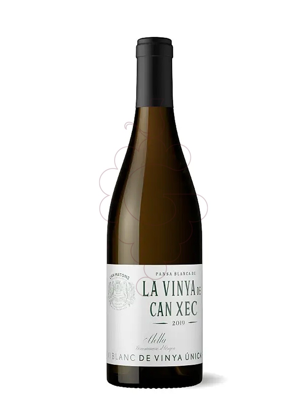 Photo La vinya de can xec bl.2019 white wine
