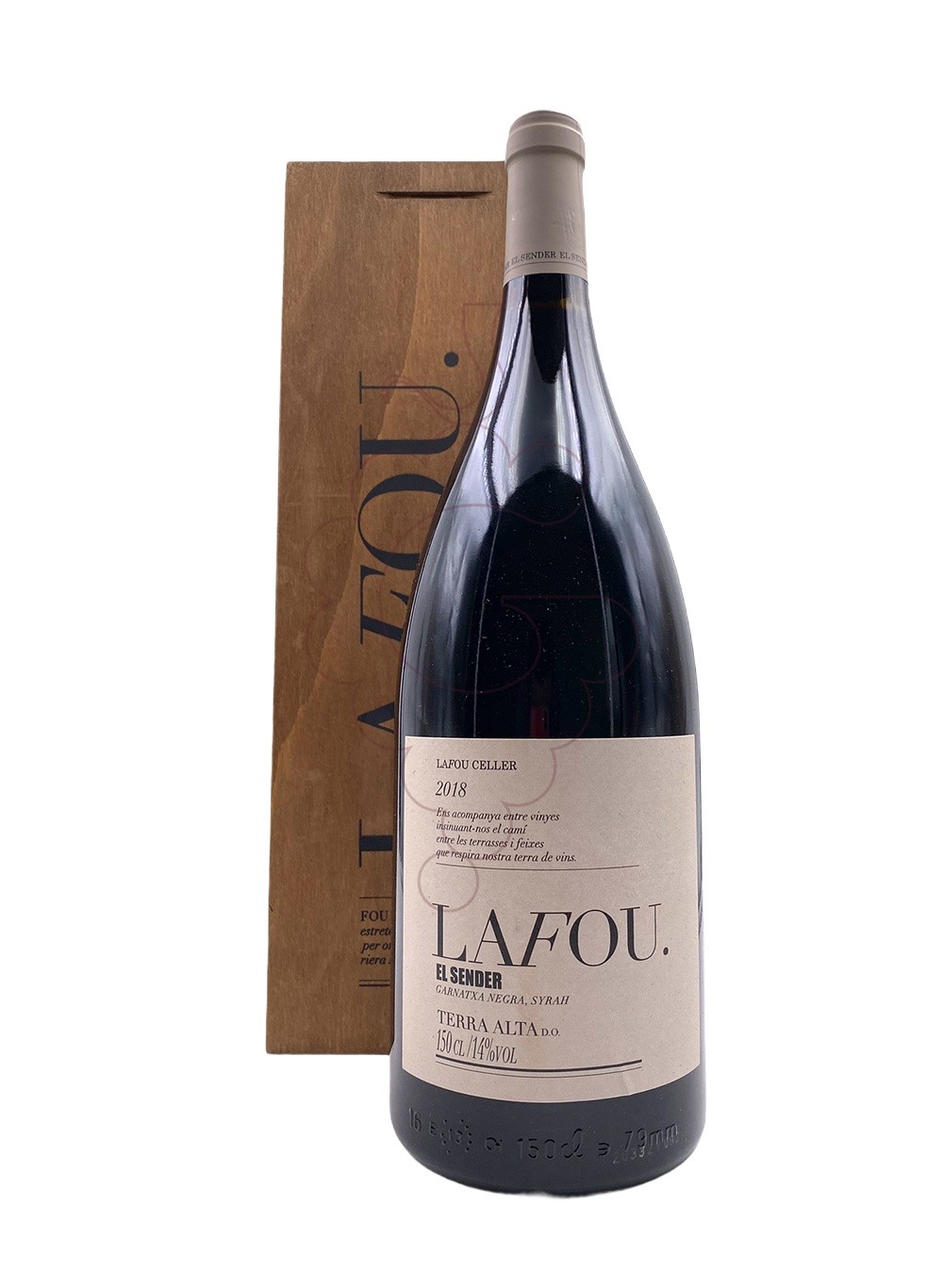 Photo Lafou El Sender Magnum red wine