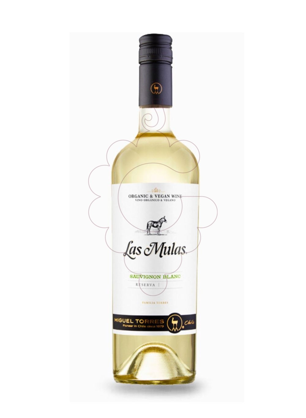 Photo Las Mulas Sauvig.BL. (xile) white wine